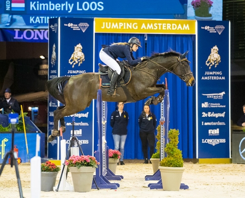 Kimberly Loos Jumping Amsterdam
